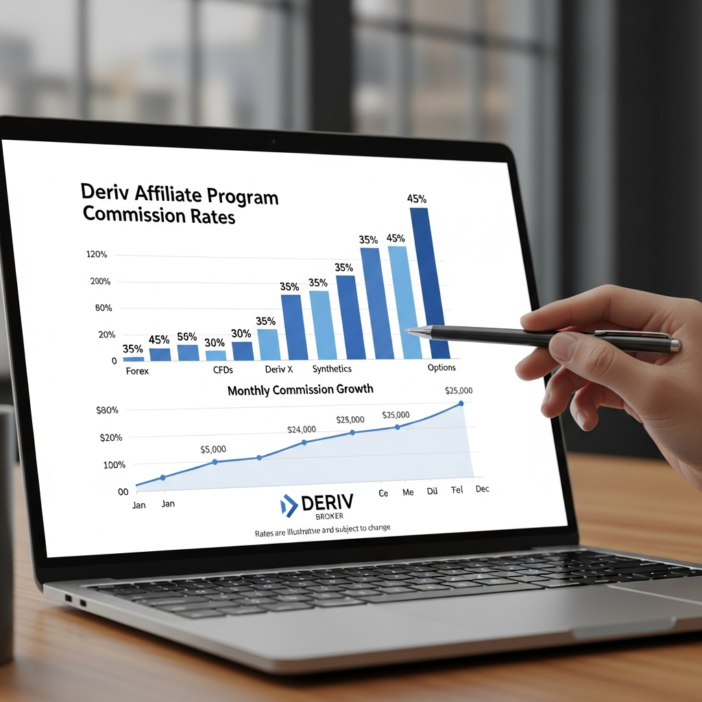 Deriv affiliate program commission rates Deriv affiliate program commission rates - Visual 2