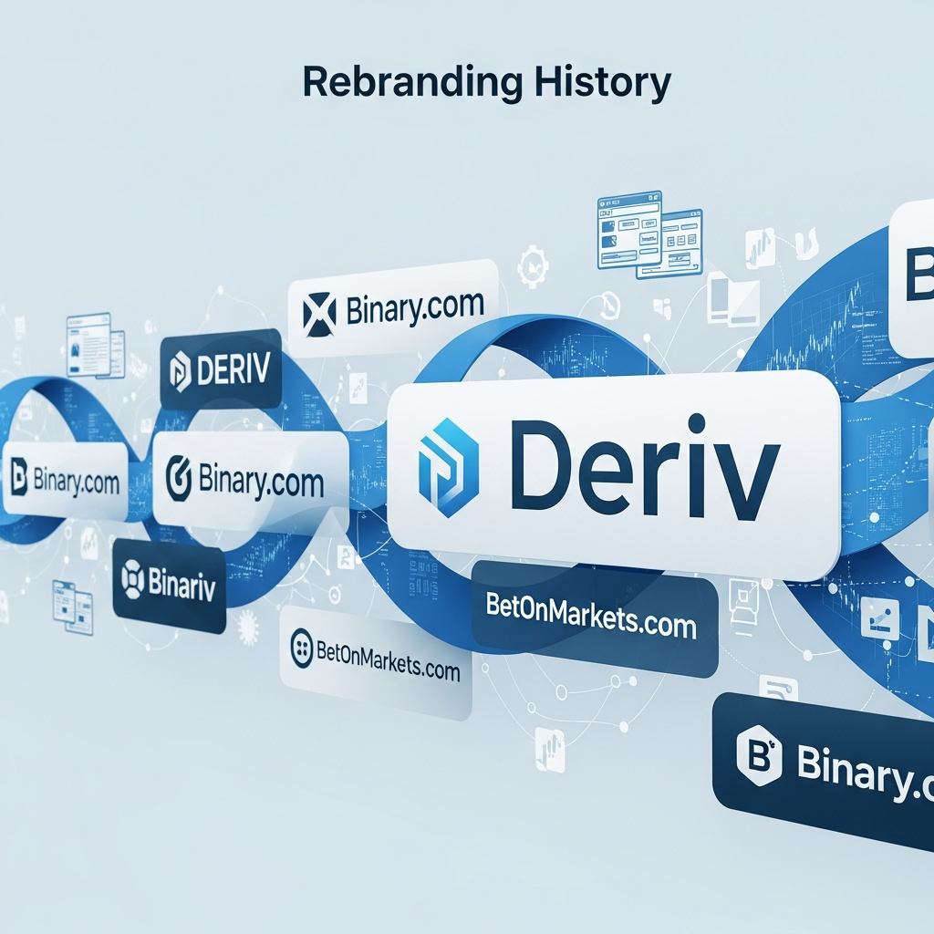 Deriv binary options rebranding history - Visual 1