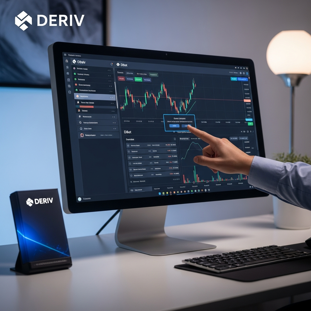 Deriv DBot automated trading tutorial - Visual 1