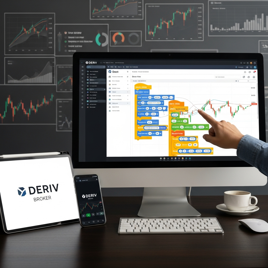 Deriv DBot automated trading tutorial - Visual 2