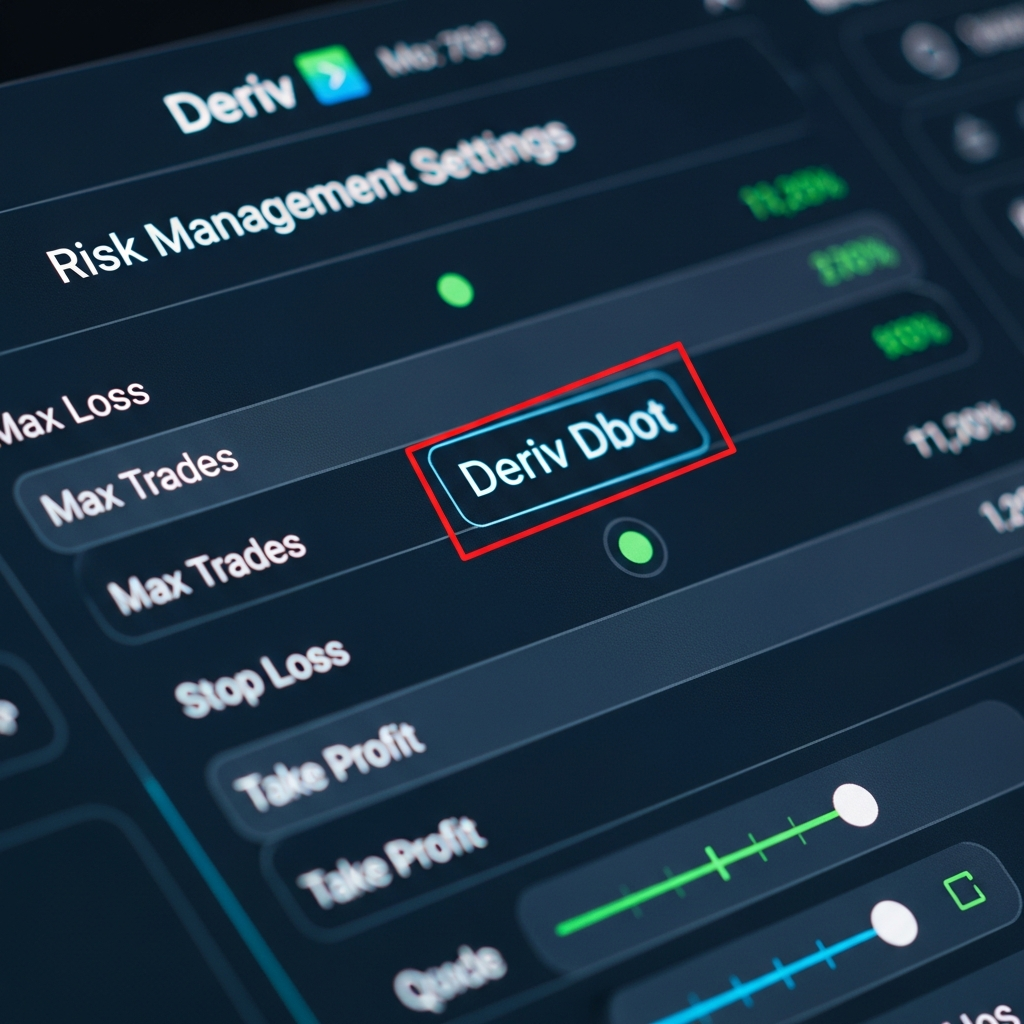 deriv dbot risk management settings - Visual 1