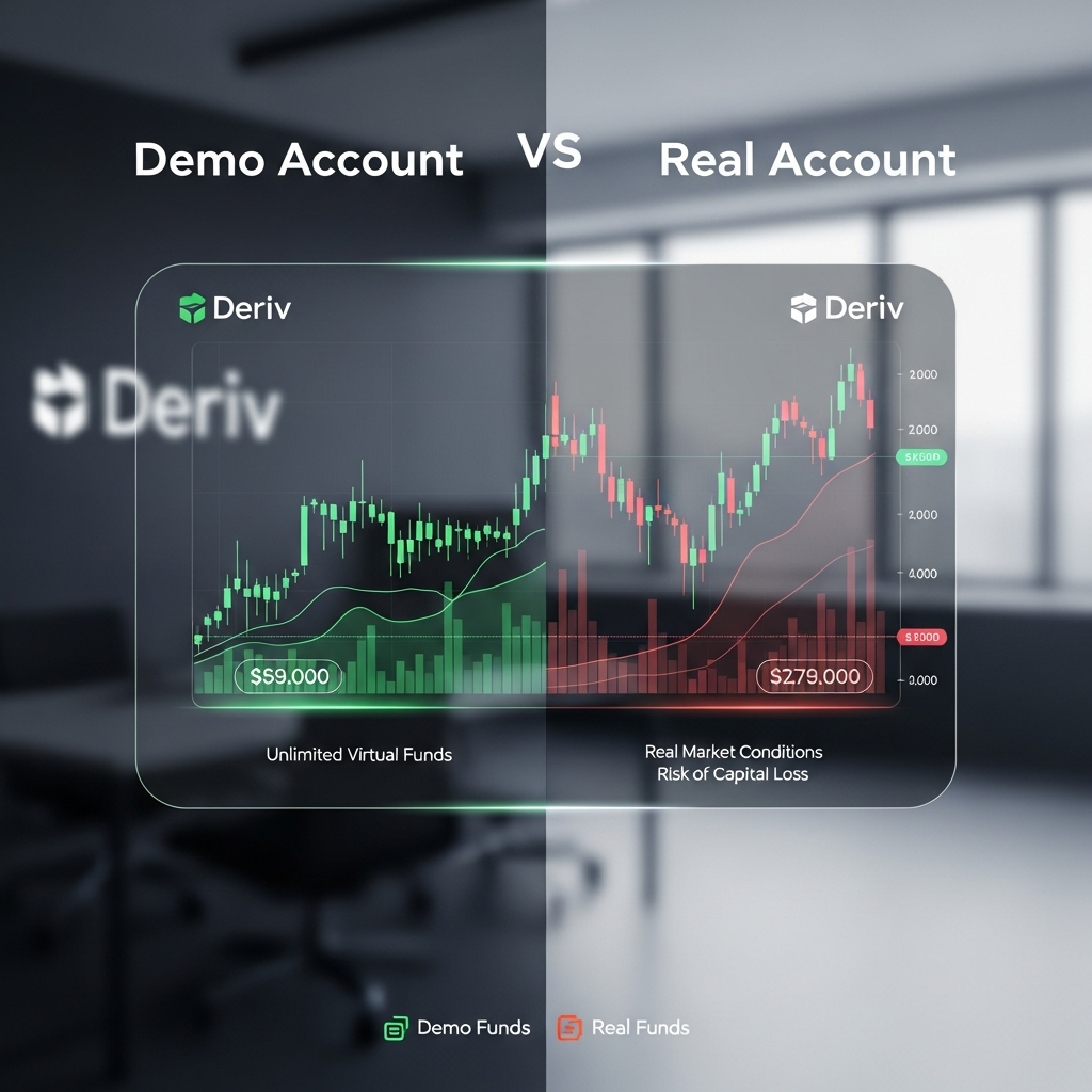 Deriv demo account vs real account differences - Visual 2