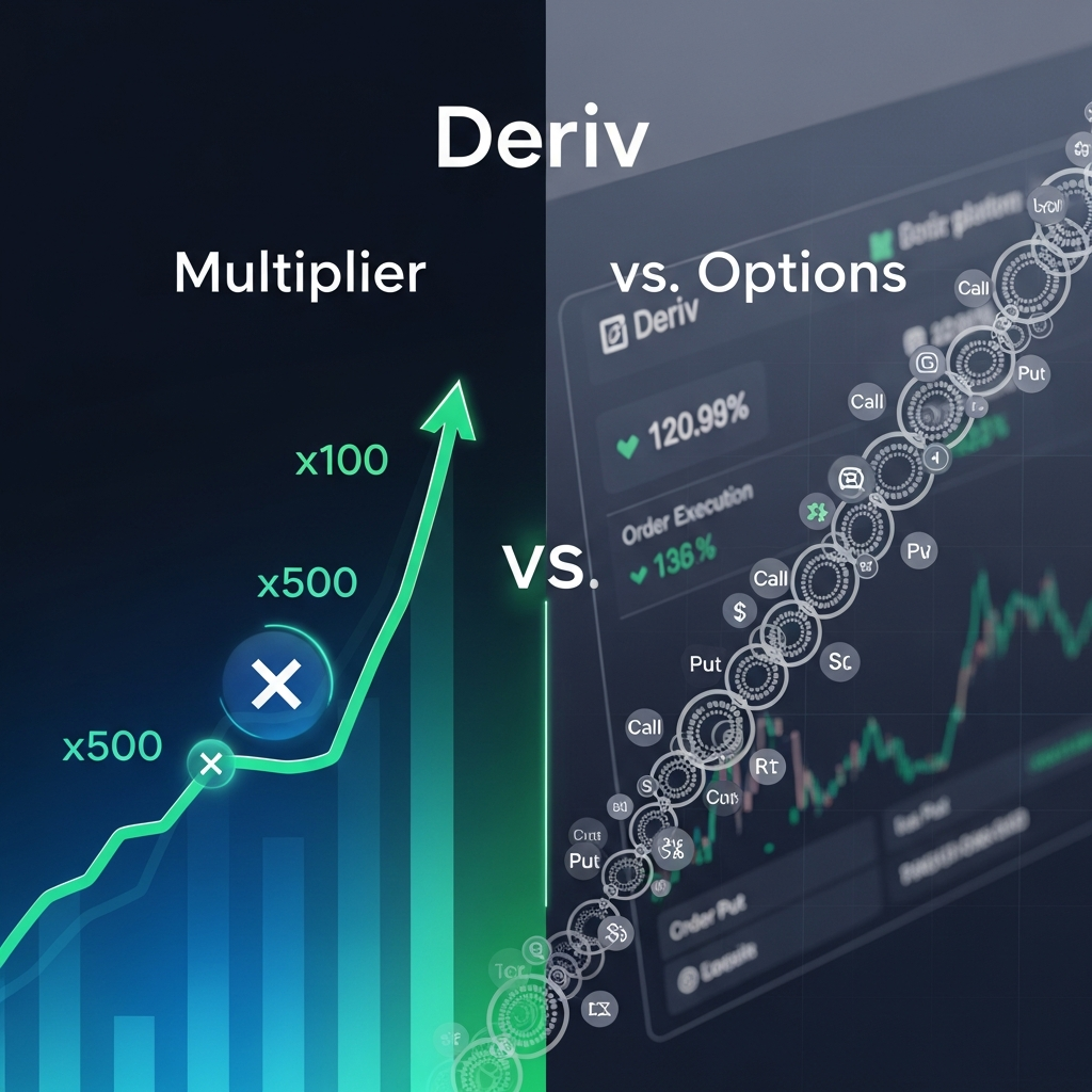Deriv multiplier vs options Deriv multiplier vs options - Visual 1