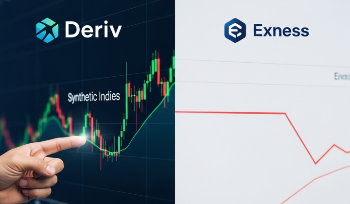 Deriv vs Exness for synthetics