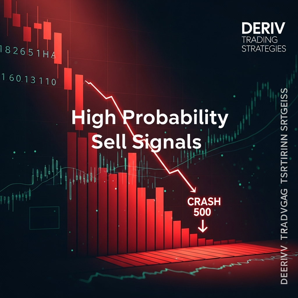 High probability Crash 500 sell signals - Visual 1