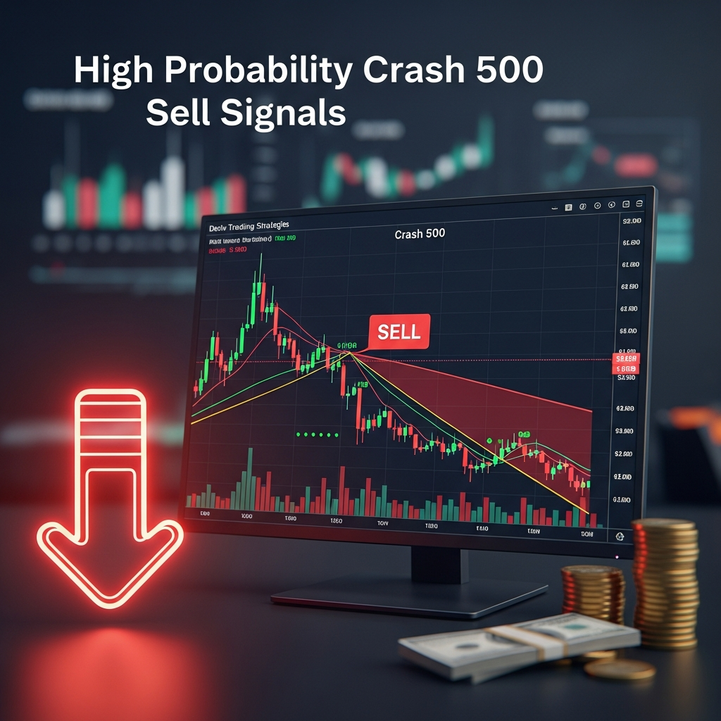 High probability Crash 500 sell signals - Visual 2