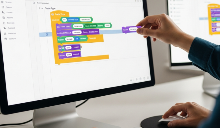 how to code deriv dbot blocks