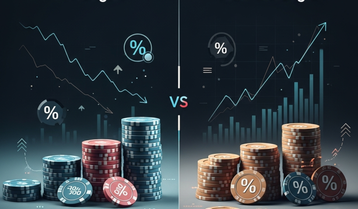 martingale vs anti-martingale comparison