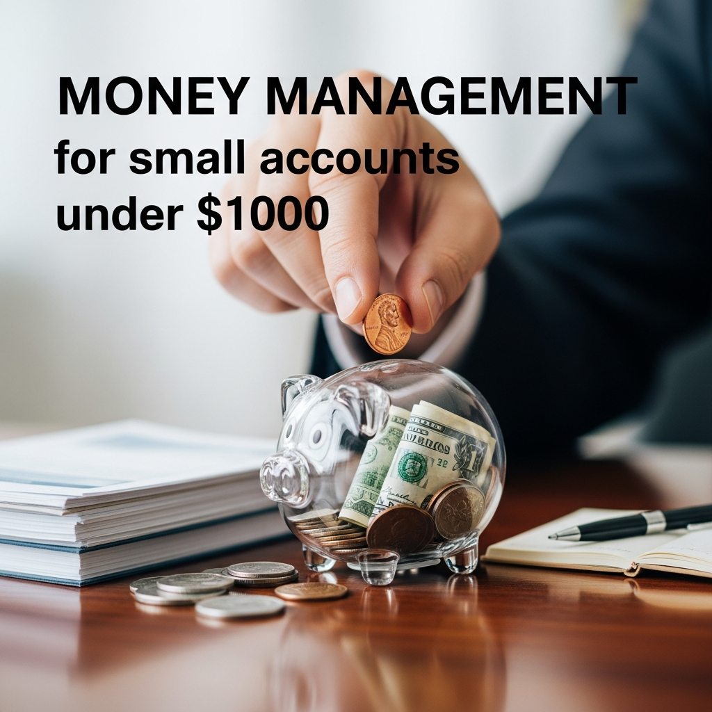 money management for small accounts under $1000 - Visual 1