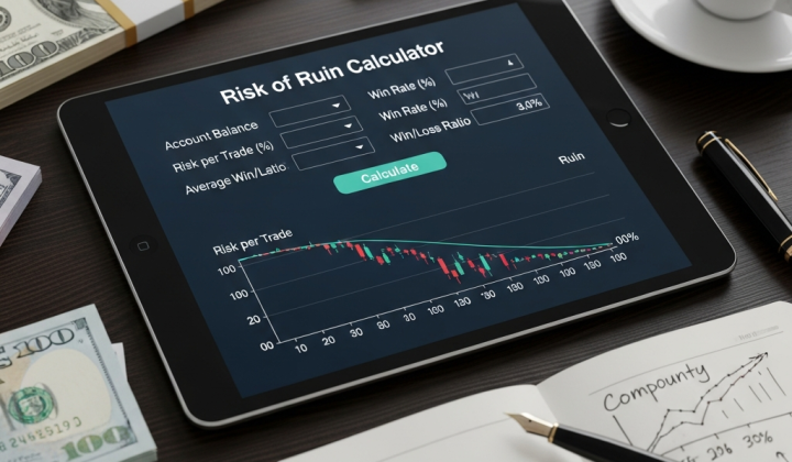 risk of ruin calculator forex