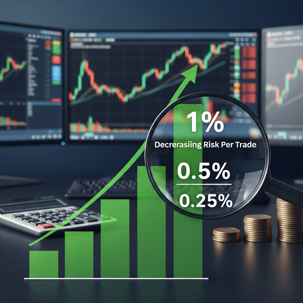 risk per trade percentage for scalpers - Visual 1