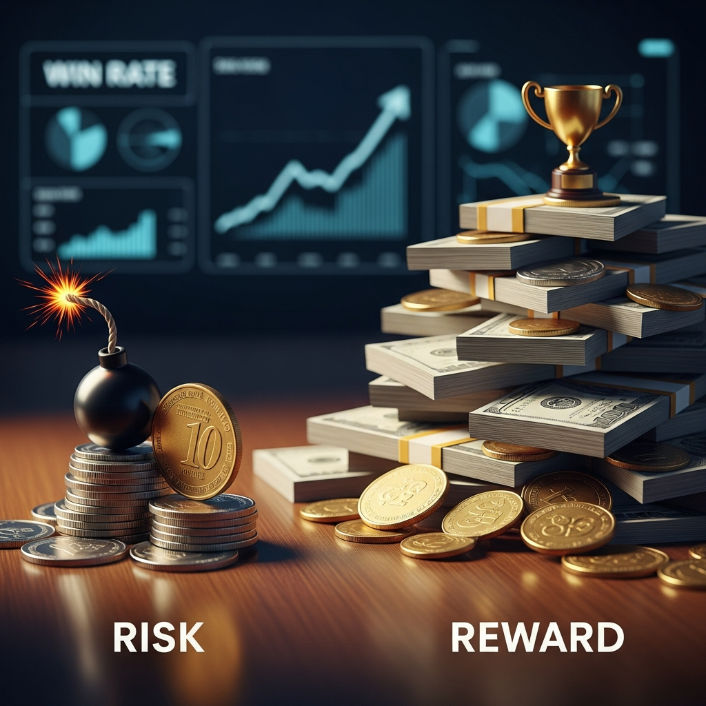 risk reward ratio impact on win rate - Visual 1