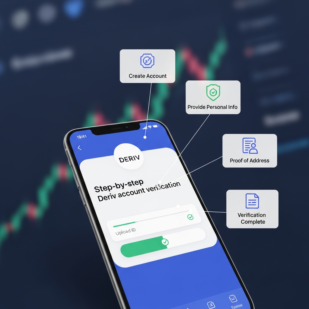 Step-by-step Deriv account verification - Visual 1