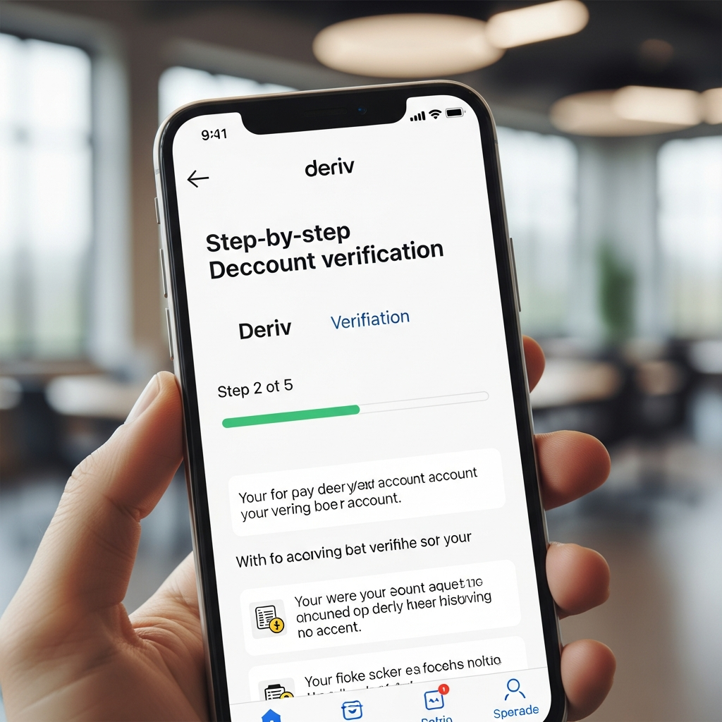 Step-by-step Deriv account verification - Visual 2