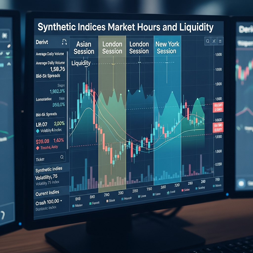 Synthetic indices market hours and liquidity - Visual 1