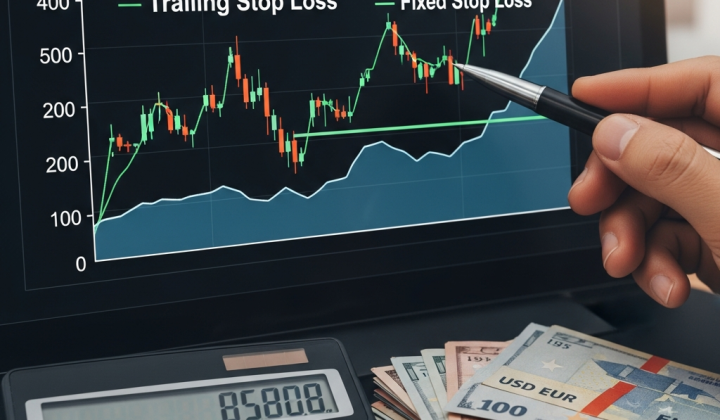 trailing stop loss vs fixed stop loss data