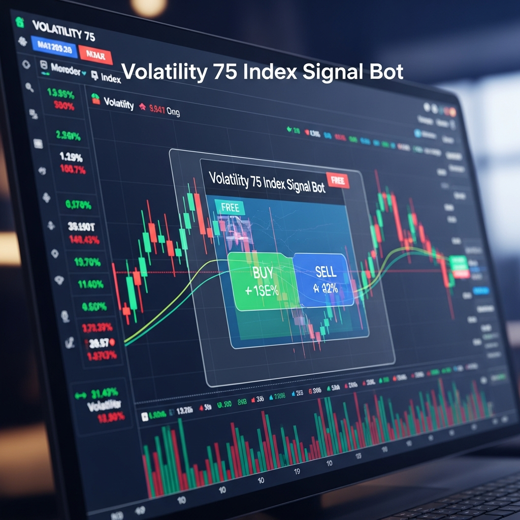 Volatility 75 index signal bot free - Visual 1